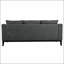 Canapé 3 places avec pieds en bois Mirod Comfy, moderne pour le salon et le bureau-806525103