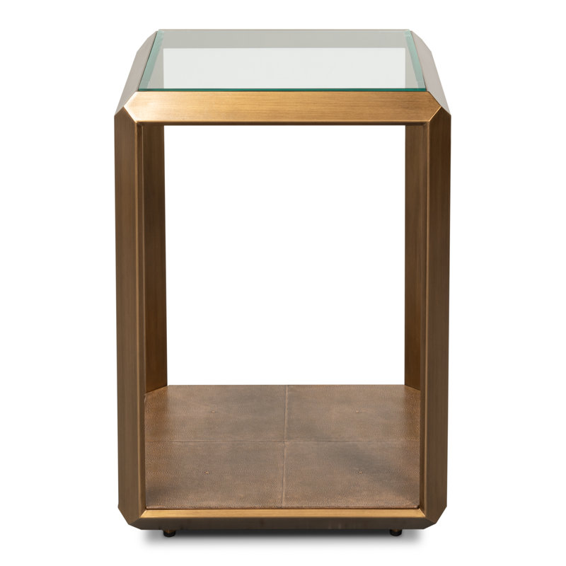 Gilbert Glass End Table