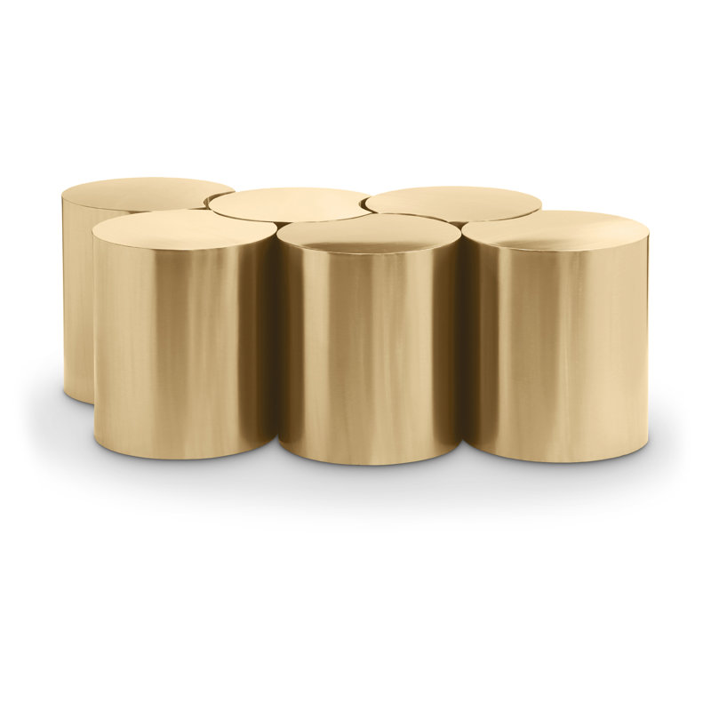 Hylie Coffee Table, Gold