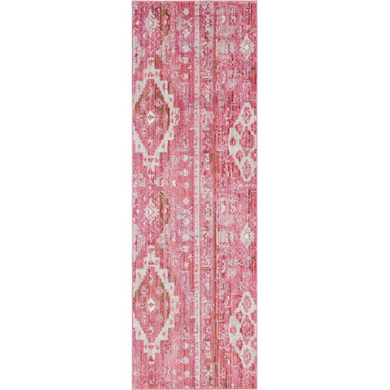 Leanora Geometric Indoor Rug, Runner 2'7" x 8'2"