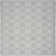 Dijone Geometric Machine Made Power Loom Wool/Polyester Area Rug in Gray