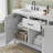 72-Inch White Double Sink Bathroom Vanity, With Quartz Countertop And Ceramic Basin, Pre-Assembled