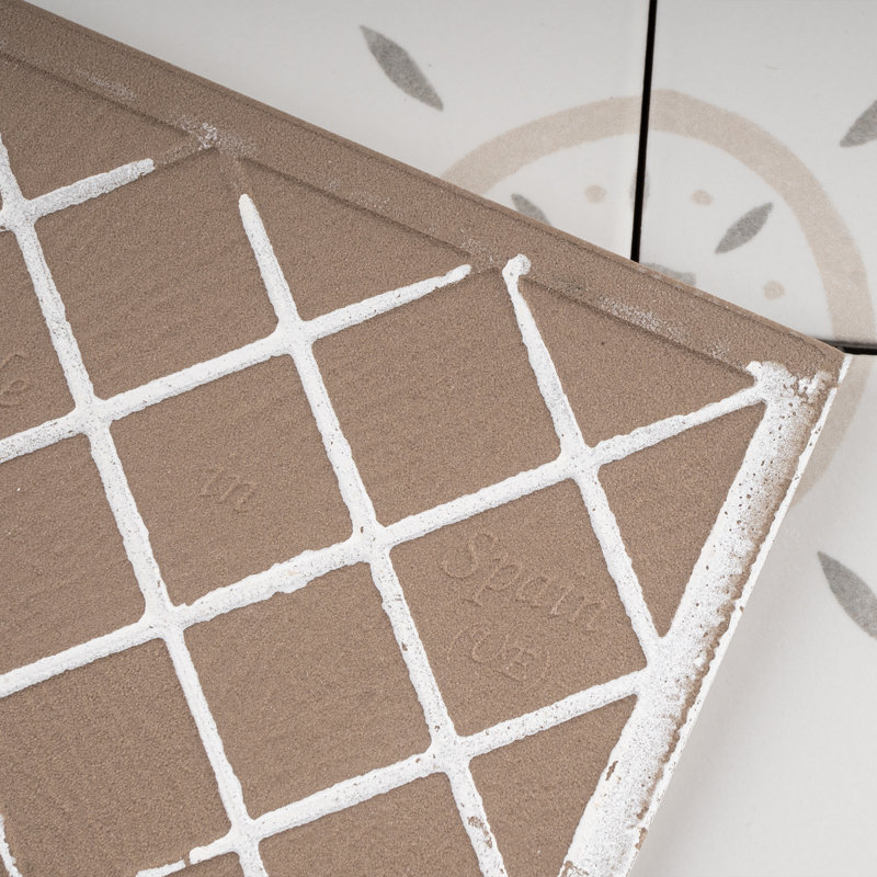 Memory 5.9 In. X 5.9 In. Matte Porcelain Floor And Wall Tile, Warm Beige