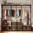 78.7'' Metal Clothing Rack