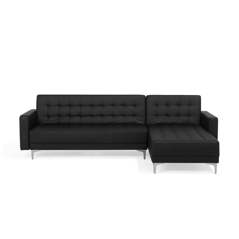 Finnegan 4 Seater Faux Leather Sofa Bed
