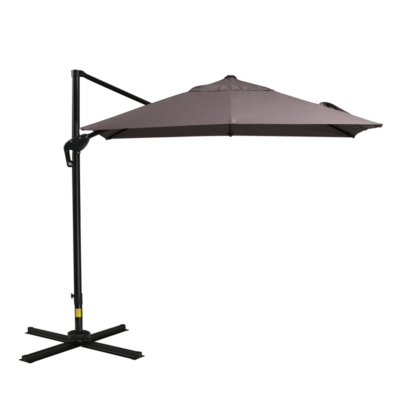 Parasol de marché 8 pi Atavion, Brun