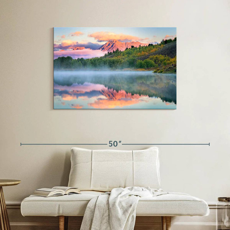 Alvord Snake River Grand Teton, H 26 po x l 39 po