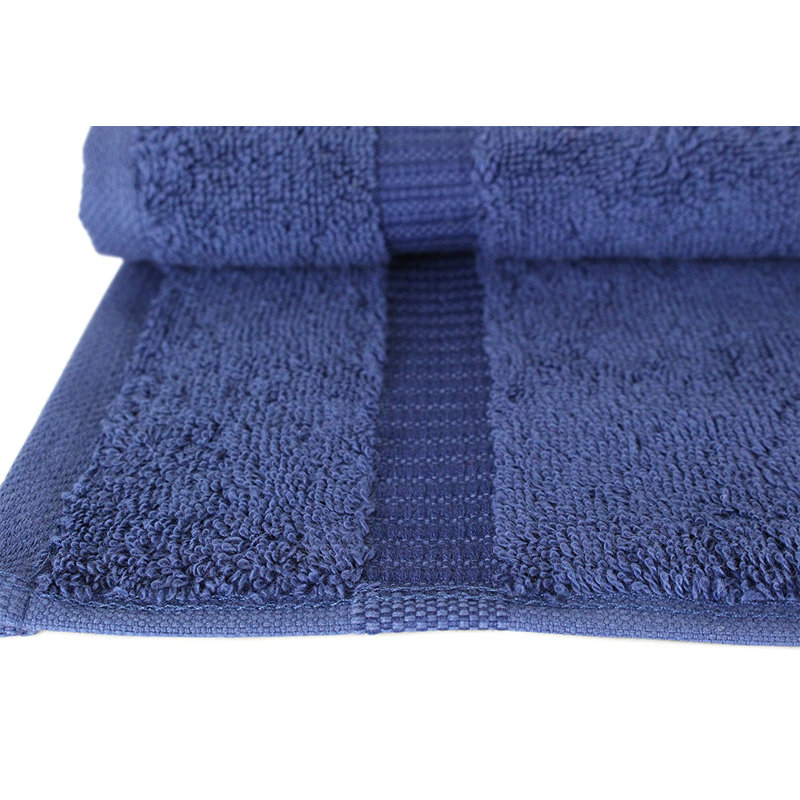 Essuie-mains en coton turc Agathon, Bleu