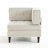 Tufted Corduroy Modular Armchair-1285028547