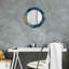 Huldar Glass Flat Wall Mirror-351570299-351567223