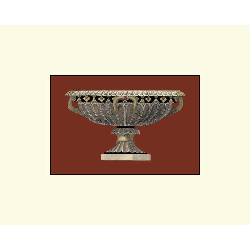 Small Antique Vase II by Da Carlo Antonini - Wrapped Canvas Art Prints, 30cm H x 46cm W x 3.8cm D