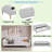 Upholstered Daybed With 4 Support Legs And Button Tufted Design-747510257-747510271