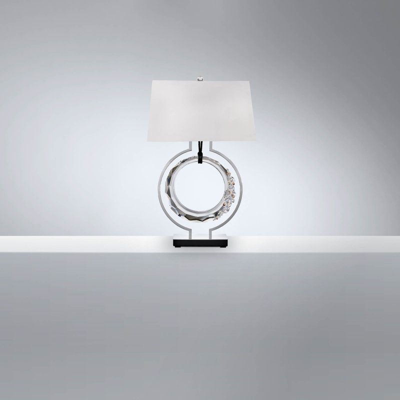 Serenity Metal Table Lamp, Black
