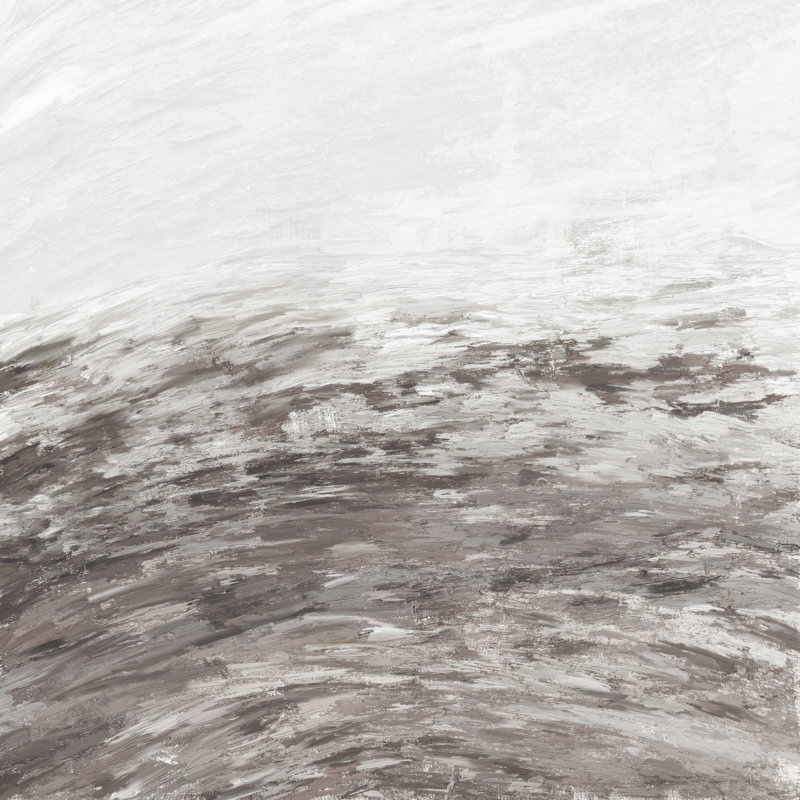Grey Textured - Wrapped Canvas Painting, 122cm H x 122cm W x 3.8cm D