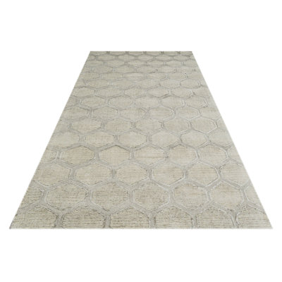 Montana Geometric Wool Hand Woven Area Rug