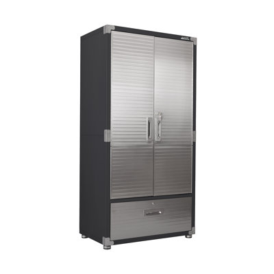 Ensemble de 2 meubles de rangement Seville Classics UltraHD® avec tiroir inférieur