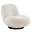 Chaise pivotante rembourrée Kindred Boucle-920812498