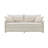 Comfortable Fabric Sectional Sofa with Plush Toss Pillows for Relaxing