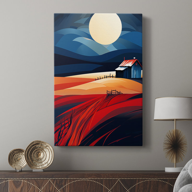 Paysages série Cxxviii - galerie sur mesure, H 18 po x l 12 po
