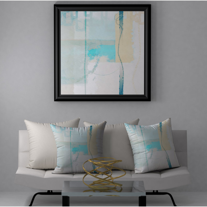 Reversible Throw Pillow, 18" x 18"