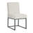 Polyester Upholstered Dining Chairs with Iron Leg Frame Side Chair (Set of 2)-2084646522