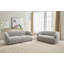 Aria Curved Boucle Sofa-347570495