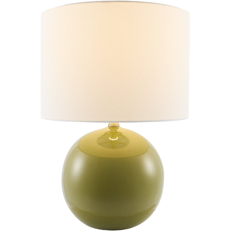 Lampe de table Mandra, Olive