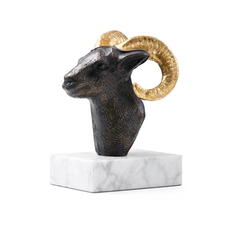 Ram Handmade Animals Bust