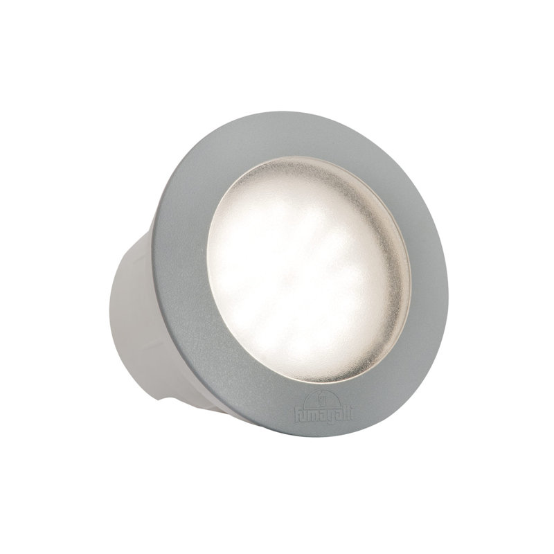 Luverne Grey Pathway Light, 14cm H x 16cm W x 16cm D