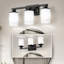 Luminaire de salle de bain 3 lumières Sleek Modern