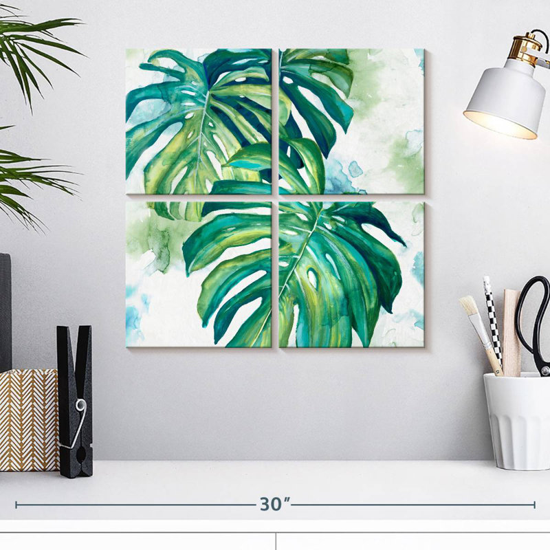 Harnek Summer Botanics I, 18" H x 18" W