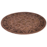 Overdyed One-of-a-Kind 7' 1" X 7' 1" Hand Knotted Area Rug