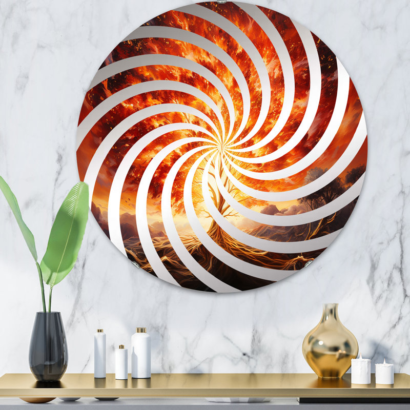 Ebtisaam Circle Mirror, 31.4" x 31.4"