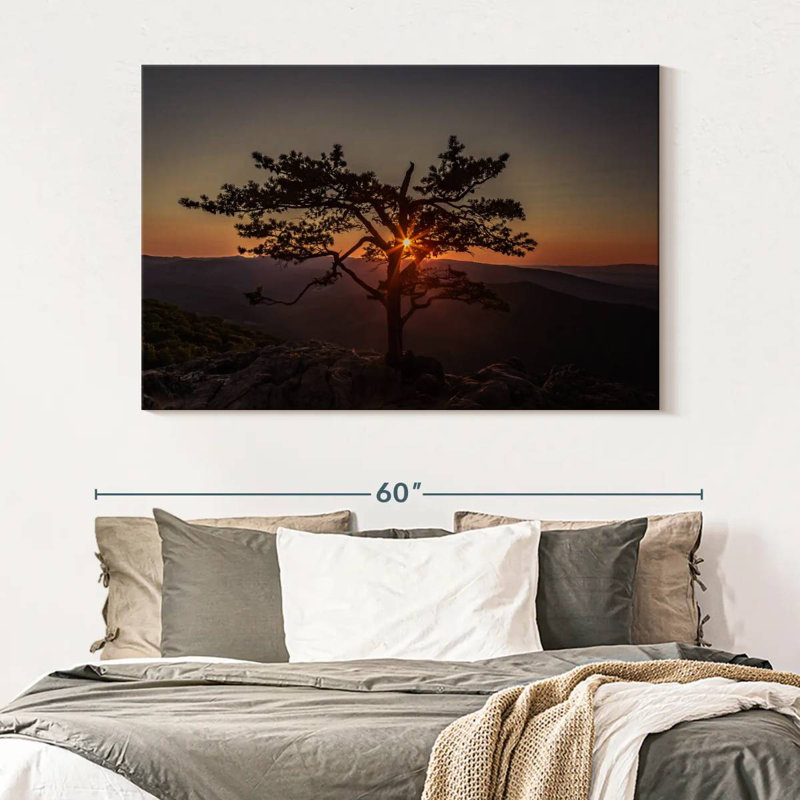 Harnek Blue Ridge Sunset, 34" H x 51" W