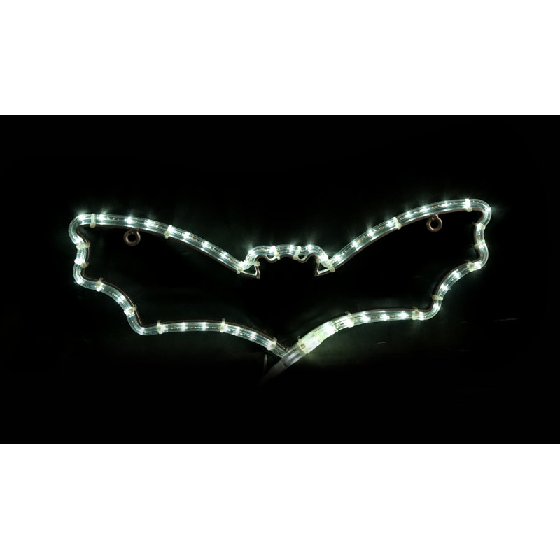 Figurine lumineuse à motif de chauve-souris