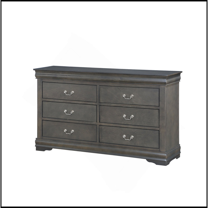 Commode Louis Philippe, Gris foncé