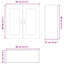 Vidaxl Kitchen Wall Cabinet Sonoma Oak 60 X 31 X 80 Cm Engineered Wood-121217712-121217716