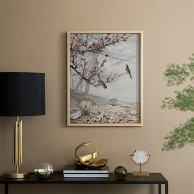 Vintage Landscape CXXXIII Framed Print - Solid Wood