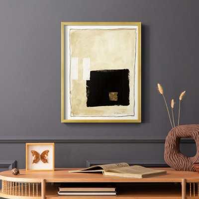 Inner Musing I Framed Print - Solid Wood
