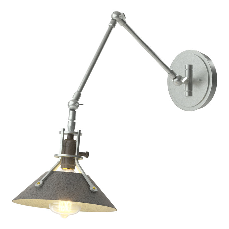 Henry Sconce -209320_5, Vintage Platinum, Natural Iron