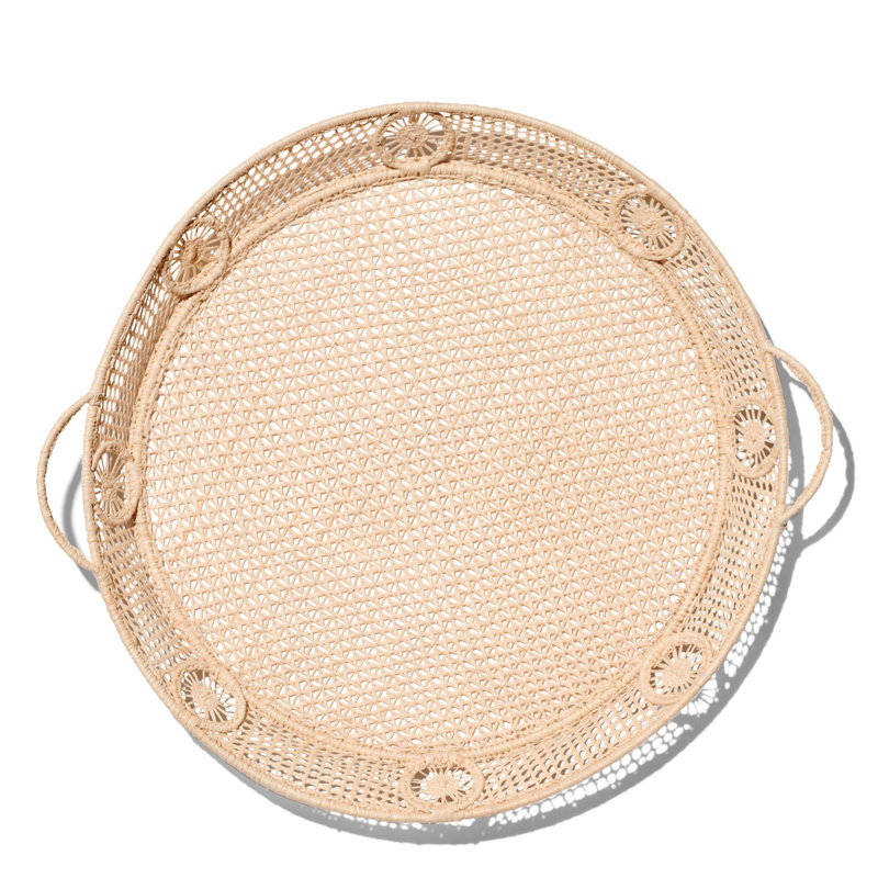 Raffia Decorative Tray