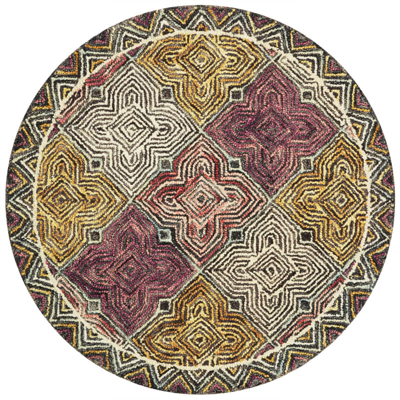 Morecambe Wool Indoor Rug, Round 3'