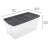 Sterilite Clear Plastic Stacking Storage Containers w/ Lid-98364623-98364624