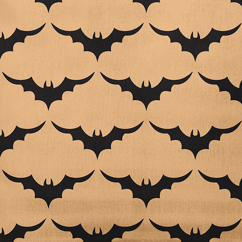 Coussin décoratif Bat Colony, Or