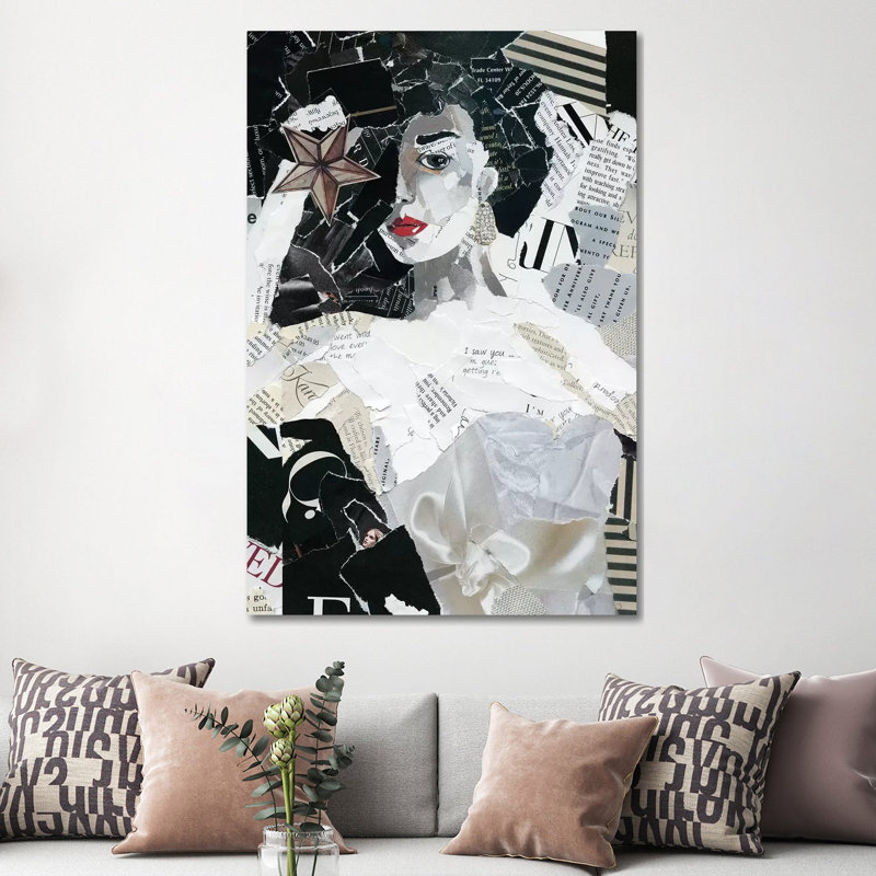 Runway Star by Carol Robinson - Print on Canvas, 66.04 cm H x 45.72 cm W x 3.175 cm D, Wrapped Canvas
