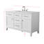 Ensemble de meuble-lavabo simple 54 po Tiosha