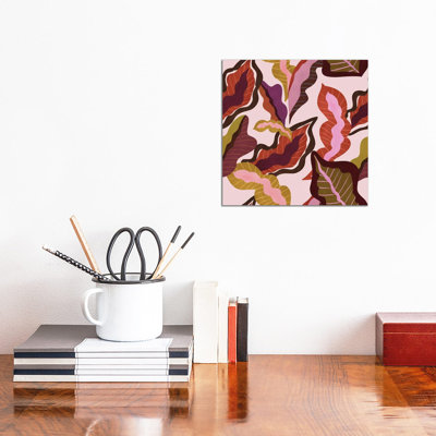 Peranakan Foliage by Arty Guava - Wrapped Canvas Painting