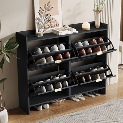 16 - Pair Shoe Storage Cabinet