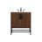 Corley 30'' Single Bathroom Vanity with Engineered Marble Top-667634371