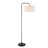 Ayimna 64'' Black Arched Floor Lamp